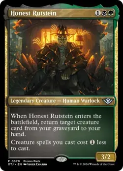 Honest Rutstein -Foil Medium Play MTG Promo Pack: Outlaws of Thunder Junction - Image 1