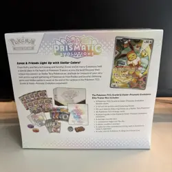 🪩 Pokemon PRISMATIC EVOLUTIONS Elite Trainer Box ETB New Sealed S&V 9 Packs 🪩 - Image 2