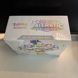 🪩 Pokemon PRISMATIC EVOLUTIONS Elite Trainer Box ETB New Sealed S&V 9 Packs 🪩 - Image 5