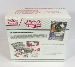 Pokemon TCG Scarlet & Violet White Flare Elite Trainer Box Sealed Exact ETB - Image 3