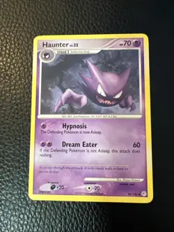 Haunter 50/130 Diamond & Pearl G3 Pokemon TCG non Holo Rare Vintage 2007 LP+ - Image 1