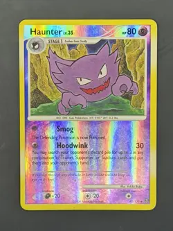 Haunter 40/100 Stormfront Reverse Holo Pokemon HP - Image 1
