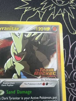 Dark Tyranitar 20/109 Team Rocket Returns Pokemon Card Reverse Holo - Image 3