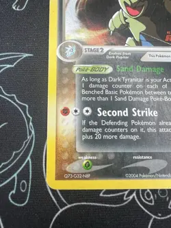Dark Tyranitar 20/109 Team Rocket Returns Pokemon Card Reverse Holo - Image 4