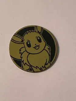 Eevee Jumbo Pokemon TCG Coin - Image 1