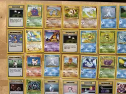 Pokemon Non Holo NON ENGLISH Lot WOTC VINTAGE Language Assortment 84 Cards - Image 2