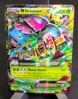 M Venusaur EX 2/83 Generations Mega Ultra Rare Holo LP Pokemon Card - Image 1