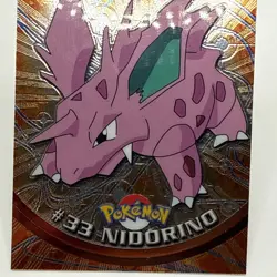2000 TOPPS Chrome NIDORINO #33 Pokemon Trading Card - Image 4