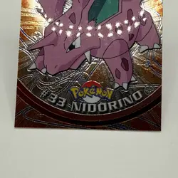 2000 TOPPS Chrome NIDORINO #33 Pokemon Trading Card - Image 5