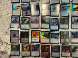 Mtg Foil Lot x100 - Magic The Gathering Foil Card Lot Mtg Foil Cards Lp-Mp - Image 2