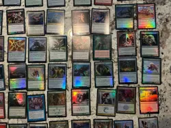 Mtg Foil Lot x100 - Magic The Gathering Foil Card Lot Mtg Foil Cards Lp-Mp - Image 4