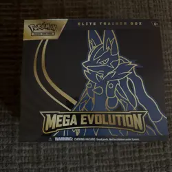 Pokemon TCG Mega Evolution Elite Trainer Box (Mega Lucario) ETB | Factory Sealed - Image 1