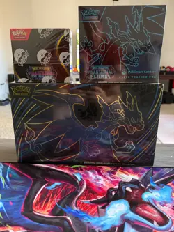 Phantasmal Flames Bundle!!! Booster box …pokemon center ETB… Mega Charizard UPC - Image 1