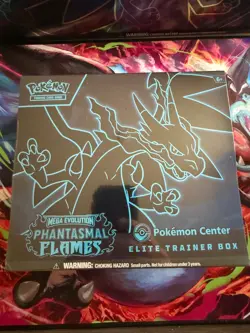Phantasmal Flames Bundle!!! Booster box …pokemon center ETB… Mega Charizard UPC - Image 3