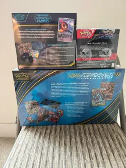 Phantasmal Flames Bundle!!! Booster box …pokemon center ETB… Mega Charizard UPC - Image 5