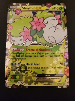 Shaymin EX Pokemon XY Black Star Promo XY148 - Image 1