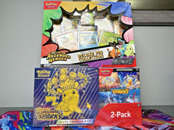 Pokemon Surging Sparks 2 Pack Elite Trainer Box Booster Bundle + Ascended Heroes - Image 2