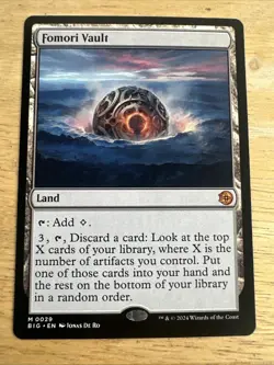 Fomori Vault Outlaws of Thunder Junction: the Big Score #29 BIG Regular NM MTG - Image 1