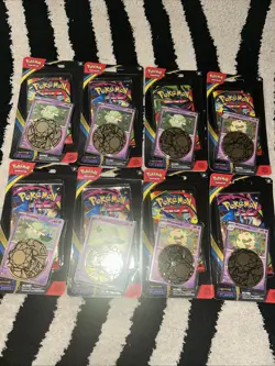 Pokemon TCG Phantasmal Flames Blister Pack Factory Sealed Whimsicott Promo - Image 1