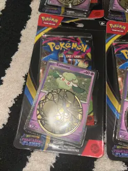 Pokemon TCG Phantasmal Flames Blister Pack Factory Sealed Whimsicott Promo - Image 2