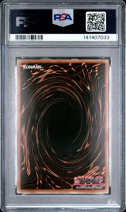 2008 YU-GI-OH! ANNIVERSARY PACK #EN002 RED-EYES B. DRAGON PSA 7 - Image 2