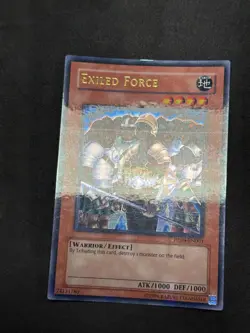 Yugioh Exiled Force HL04-EN001 Secret Parallel Rare LP/P - Image 2