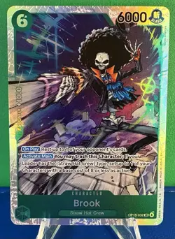 Brook SR (OP15-032) - One Piece Adventure on Kami’s Island - Near Mint - Image 1