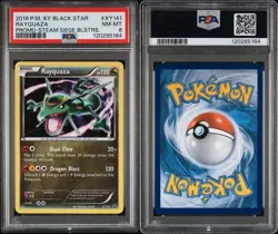 2016 POKEMON XY BLACK STAR PROMOS RAYQUAZA #XY141 HOLO PSA 8 NM - Image 3