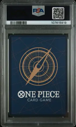 One Piece OP09 Monkey D. Luffy #119 Alternate Art Secret Rare Foil PSA 10 - Image 2