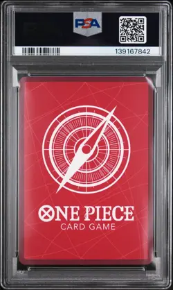 2025 One Piece Shanks PSA Magazine Exclusive Alt Leader OP09-001 PSA 10 - Image 2