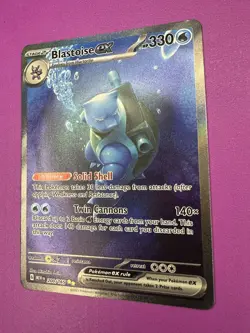 Blastoise ex 200/165 Scarlet & Violet 151 Special Illustration Rare Pokemon Nm - Image 5