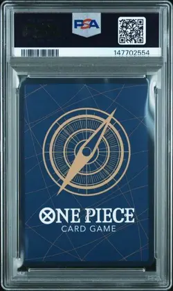SHANKS PSA 10 - 2025 ONE PIECE OP13 CARRYING ON HIS WILL 3RD ANNIV - SILVER #004 - Image 2