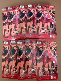 ONE PIECE Heroines EB-03 (Lot Of 10 Sleeved Booster Packs) - Image 1