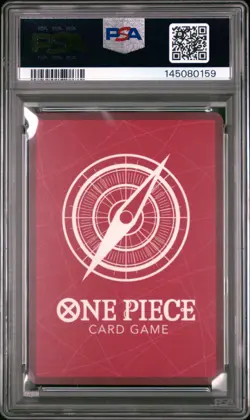 2024 ONE PIECE OP09-EMPERORS IN THE NEW WORLD ALTERNATE ART #001 SHANKS PSA 8 - Image 2