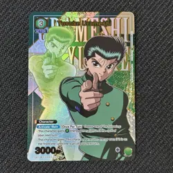 Union Arena Yu Yu Hakusho Yusuke Urameshi R☆ Parallel UE13BT/YYH-1-037 Foil NM - Image 1