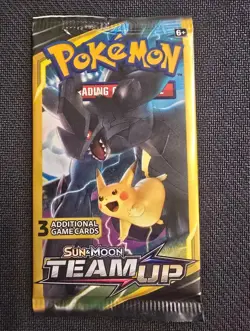 Sun & Moon Team Up Booster Pack - 3 Cards - Image 1