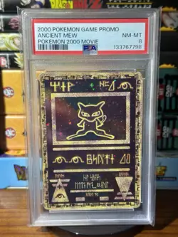 2000 Pokemon Game Promo Ancient Mew Pokemon 2000 Movie PSA 8 - Image 1