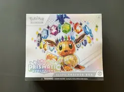 Pokemon TCG S&V Prismatic Evolutions ETB Elite Trainer Box FACTORY SEALED - Image 1