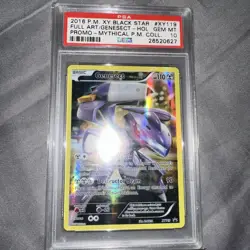 Pokemon Genesect Mythical P.M. Coll. Black Star FA Promo XY119 PSA 10 pop 10 - Image 3