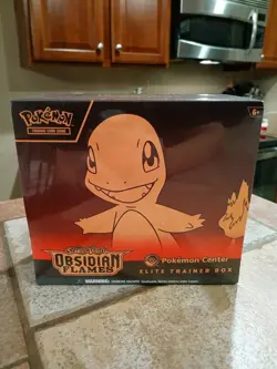Pokemon Center Obsidian Flames Elite Trainer Box ETB Sealed (Small Tear, Dent) - Image 1