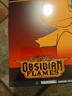 Pokemon Center Obsidian Flames Elite Trainer Box ETB Sealed (Small Tear, Dent) - Image 5
