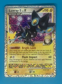 Pokemon Luxray GL LV.X 109/111 Celebrations: Classic Collection Holo - Image 1