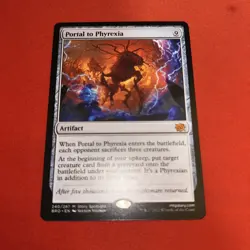 Portal to Phyrexia the Brothers' War Regular Card, Near Mint Condition - Image 1