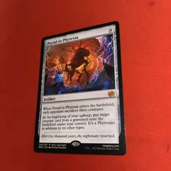 Portal to Phyrexia the Brothers' War Regular Card, Near Mint Condition - Image 2