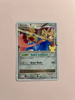 Zacian LV. X SWSH135 SWSH: Sword & Shield Promo Cards Holo - Image 1
