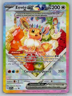 Eevee ex Promo SV: Scarlet & Violet Promo Cards Holo 174 NM - Image 1