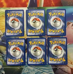 Vintage Pokemon Card Lot Reverse Holo Fire Mudkip - Image 2