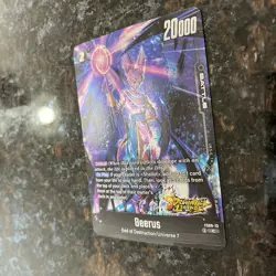 Beerus FS09-13 Dragon Ball Legends Stamp Foil Dragon Ball Super Card Game | NM - Image 2