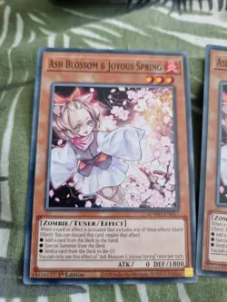 SDWD-EN017 Ash Blossom & Joyous Spring : Common X3! : 1st Edition : YuGiOh TCG - Image 2