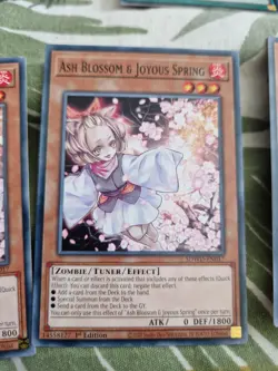 SDWD-EN017 Ash Blossom & Joyous Spring : Common X3! : 1st Edition : YuGiOh TCG - Image 3
